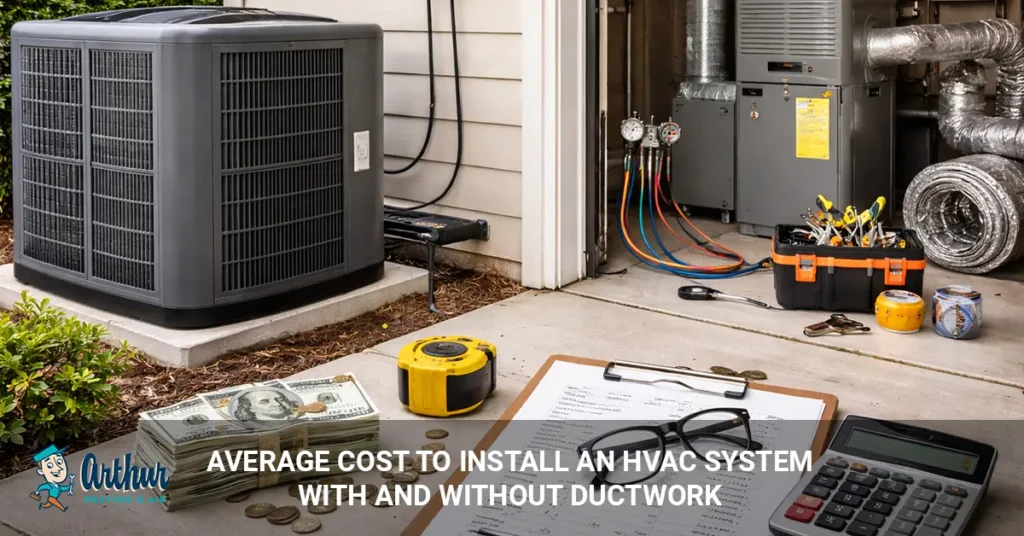 Average cost to install an HVAC system