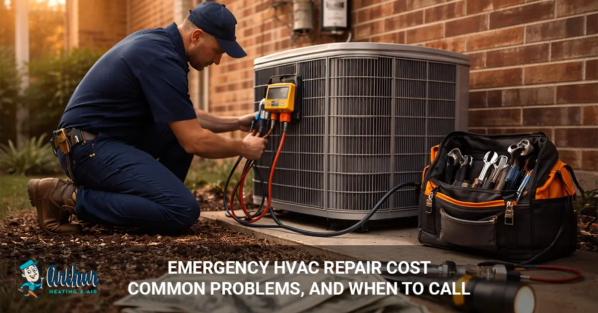 Emergency HVAC Repair Cost: Common Problems, and When to Call