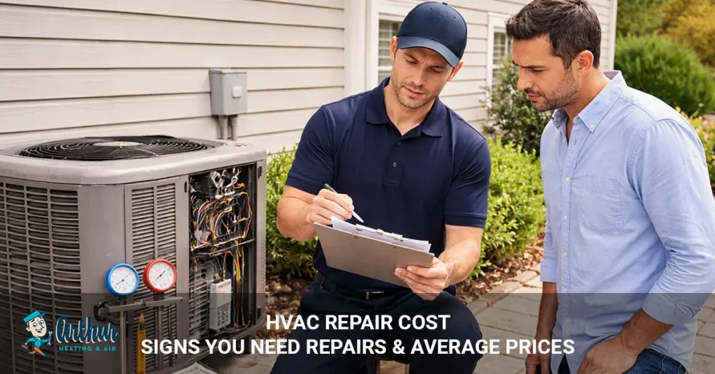 HVAC repair cost