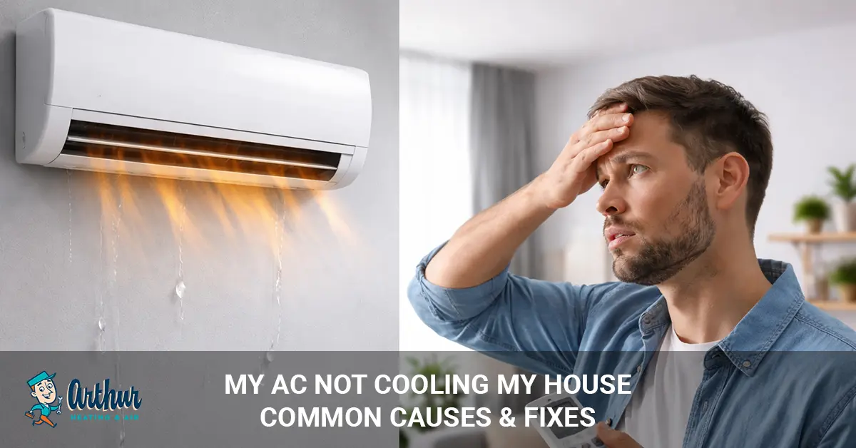 Why Is My AC Not Cooling My House? Common Causes & Fixes