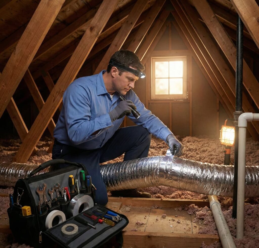 Professional Air Duct Repair Services in Rowlett, TX