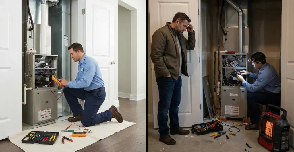 Heater Maintenance VS. Heater Repair