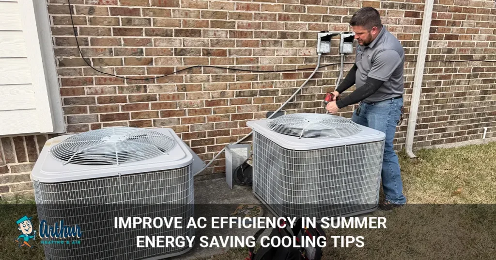 improve AC efficiency in summer
