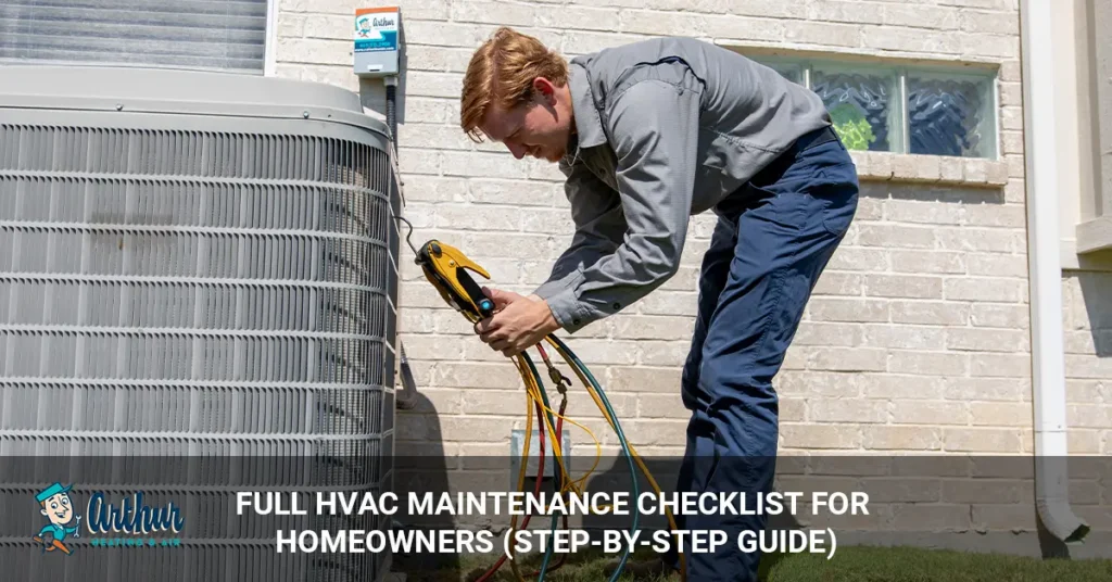 HVAC maintenance checklist