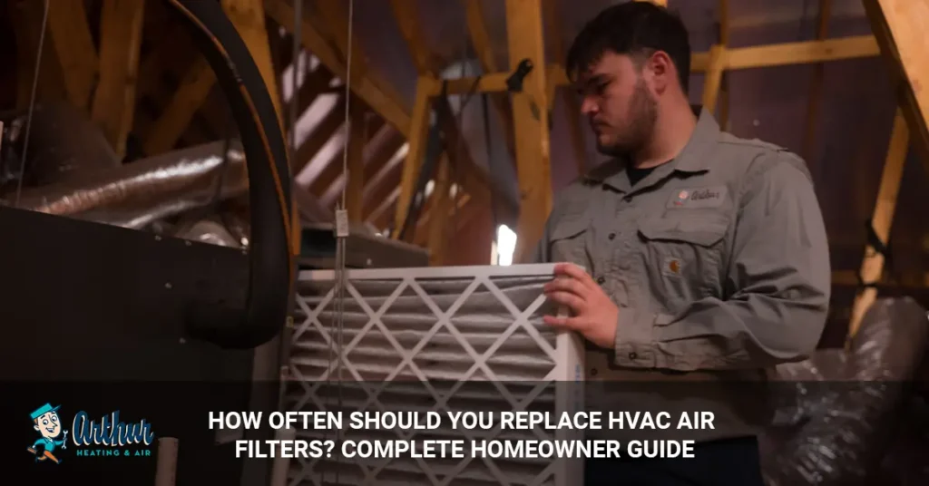 how often to replace HVAC air filter