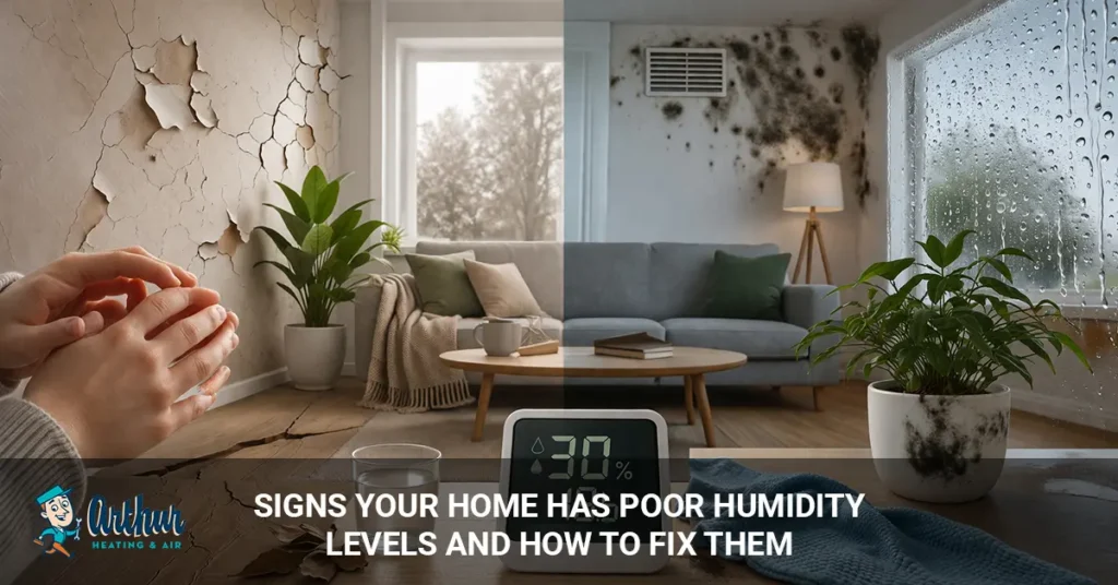 signs of poor humidity in home