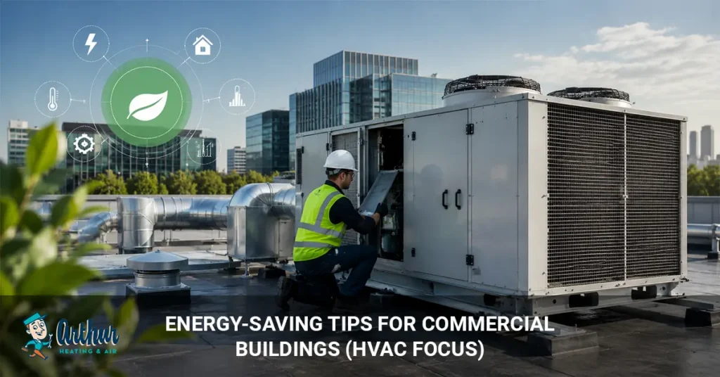 energy saving tips commercial buildings HVAC