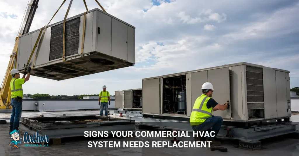 commercial HVAC system replacement