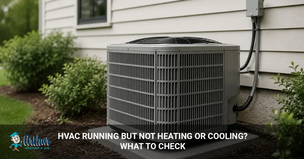 HVAC System Running but Not Heating or Cooling