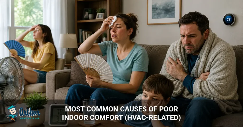 poor indoor comfort