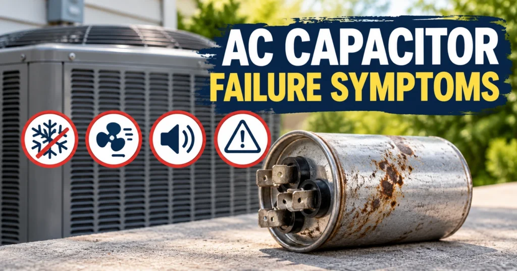 AC Capacitor Failure Symptoms